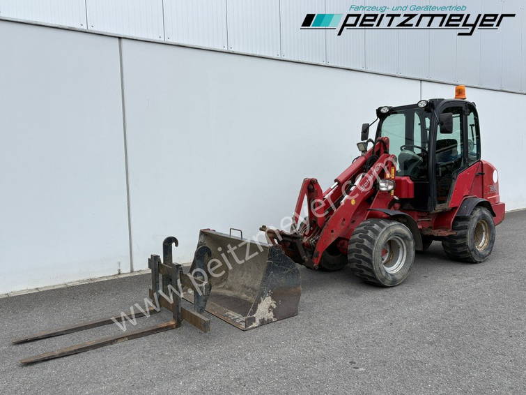 Schäffer Hoflader 3550 mit Kabine, Schaufel+Gabel 1