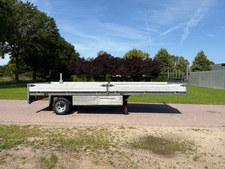 Veldhuizen platform BE oplegger met aluminium zijboorden 3