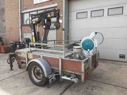 electrische hogedruk reiniger met lift/lier op ahw.