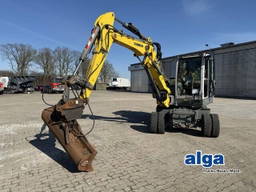 Neuson EW65, Verstellausleger, Hydr. S.W.S.,Div. Löffel