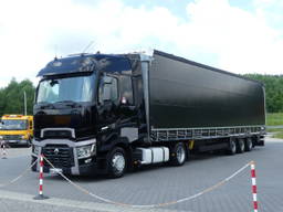 Renault T440 13L + Schmitz Firanka / Zestaw Mega / Automat /