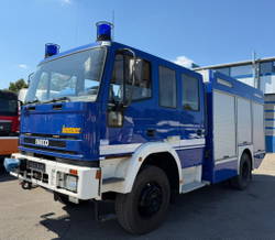 Iveco FF135E24W 4x4 Allrad THW GKW Seilwinde 9-Sitzer