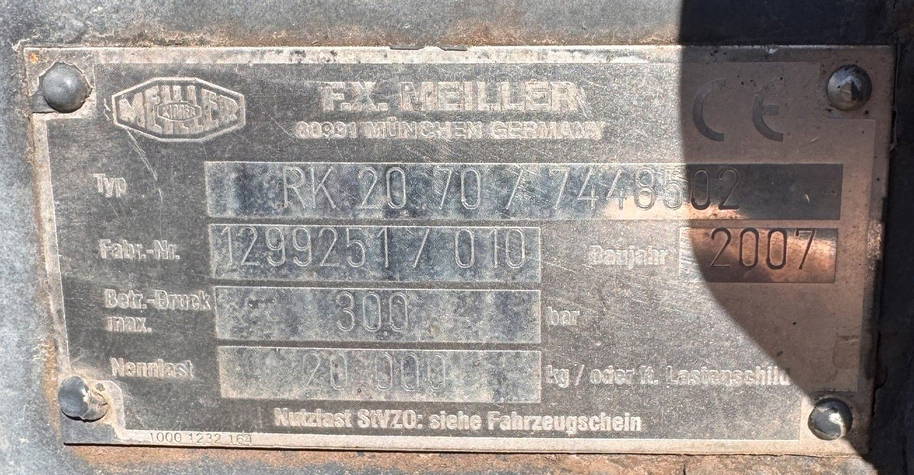 Meiller RK 20.70 Abrollaufbau 3