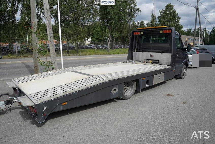 Mercedes-Benz Sprinter 519 Car transporter with trailer 3