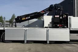 23tm mobiele autolaadkraan / 23tm mobile loader crane | Jacobs Rolkraan / Rollerkraan / Roller Crane - Hiab X-HiPro 232 |