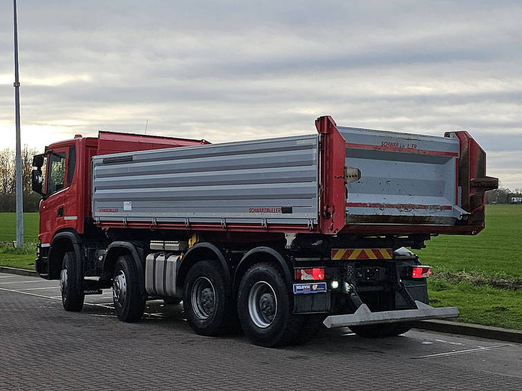 Scania G410 XT 8X4 Retarder 3WAY 6