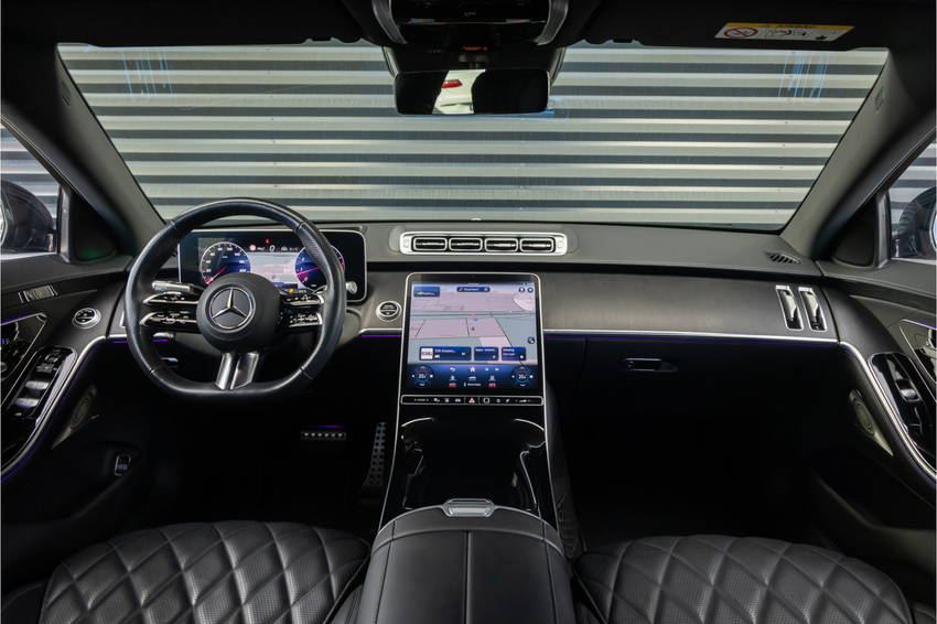 Mercedes-Benz S-klasse 500 4Matic Lang AMG Line 21' S63 velgen - Manufaktur Siliciumgrijs 19