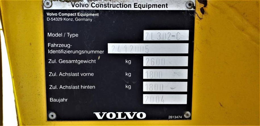 Diversen Ładowarka kołowa Volvo ZL 302 C 27