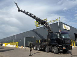 MAN TGA 41.430 + Hiab 800 6x + 5x JIB Winch + 8X4 + Remote
