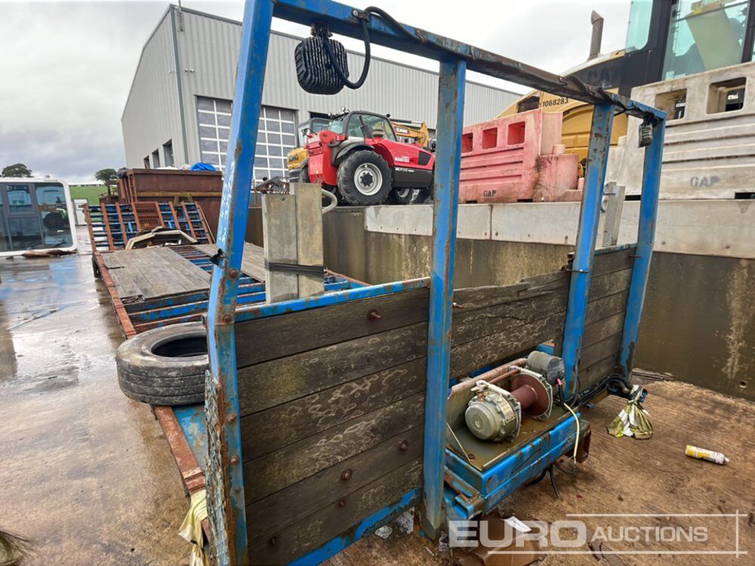 Diversen 30' Beavertail Plant Lorry Body, Hydraulic Fliptoe Ramps, Winch 8