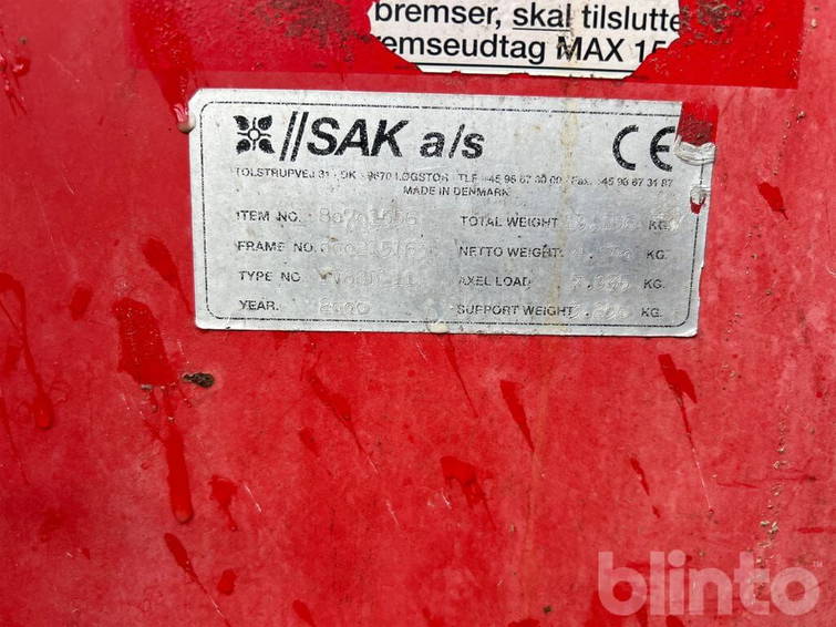 Diversen FV 88B Sak FV 88B 12