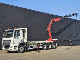 DAF CF 530 8x4 / Retarder / Fassi F545 Crane / Kran / Grua