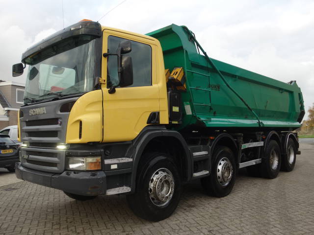 Scania P380 8X4 20 CUB Steel Kipper 1